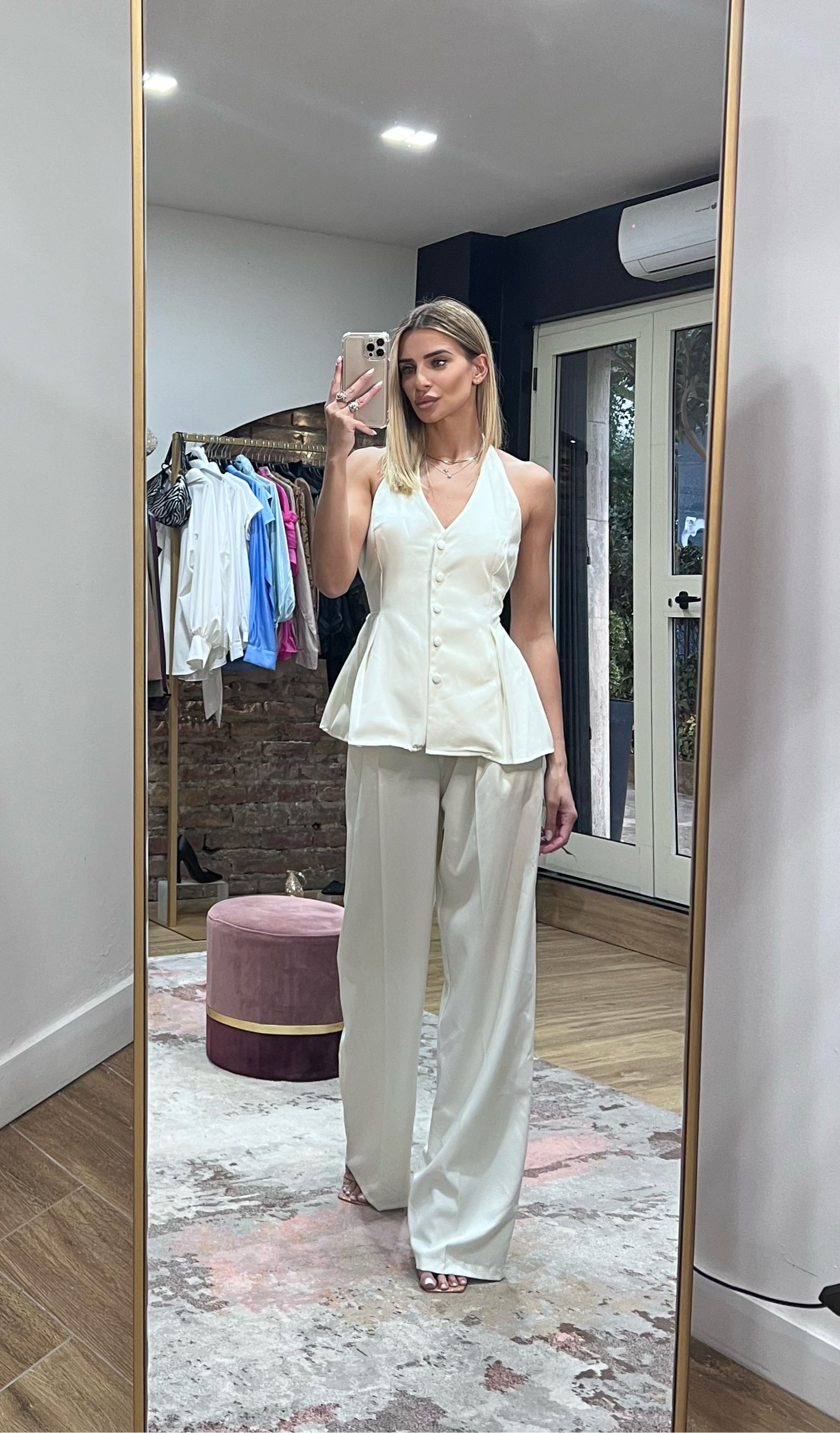 Completo Valentina avorio