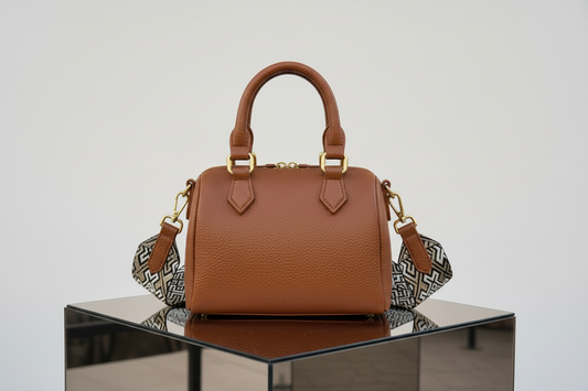 Borsa bauletto Giuly marrone