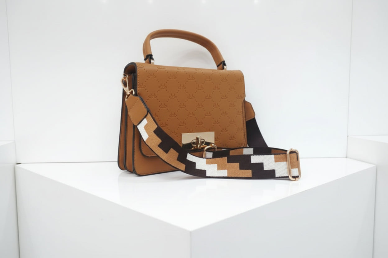 Mini borsa Lily cammello