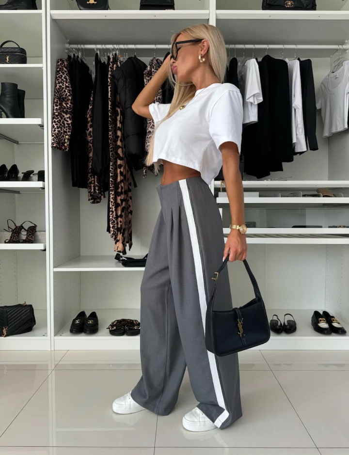 Pantalone Darlen grigio