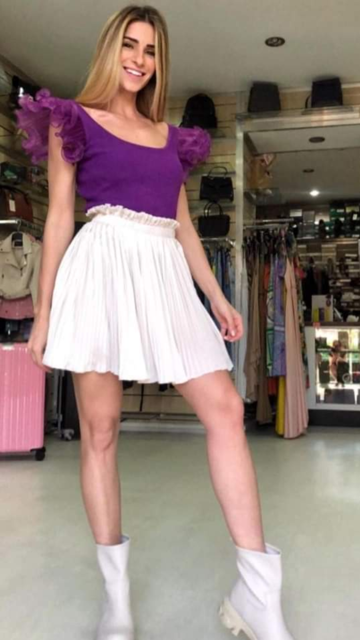 Gonnellina Marilyn panna