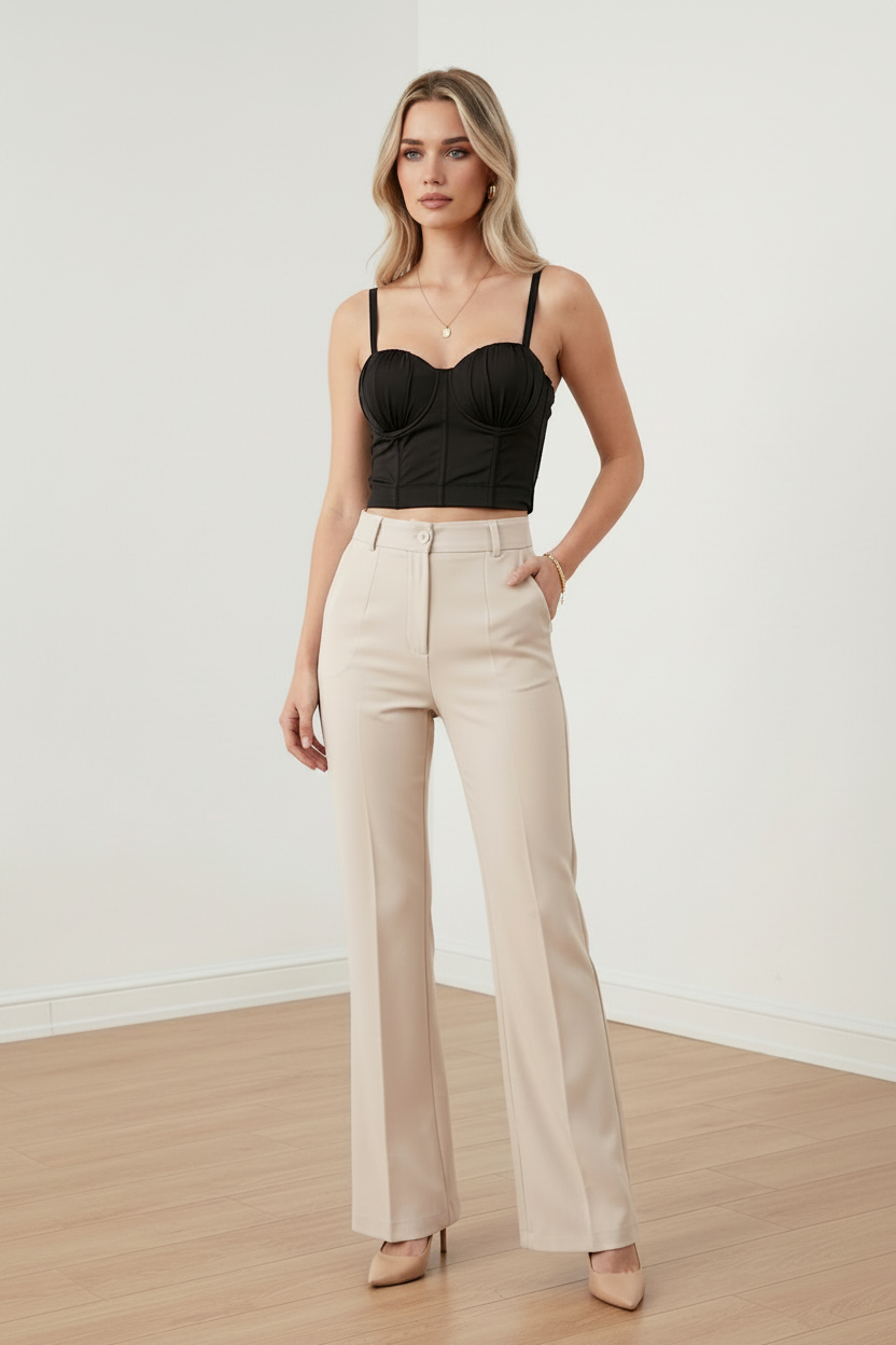 Pantalone "Chic Sable"
