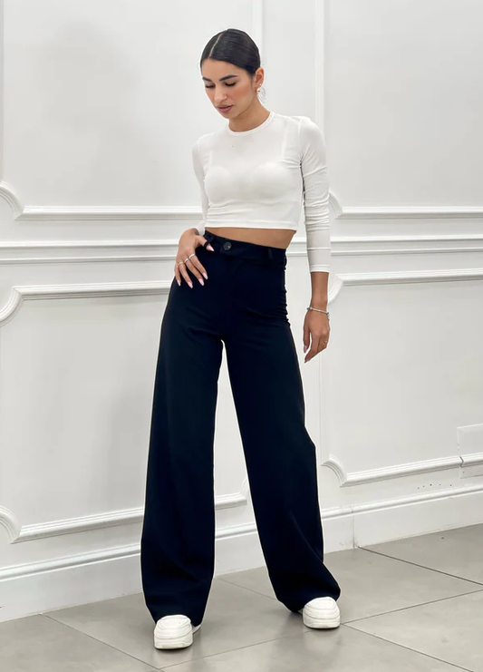 Pantaloni Elsa nero