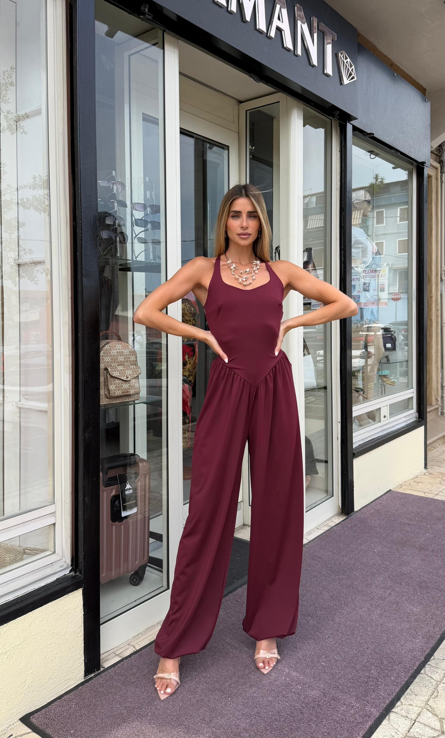 Jumpsuit Ipanema Bordeaux