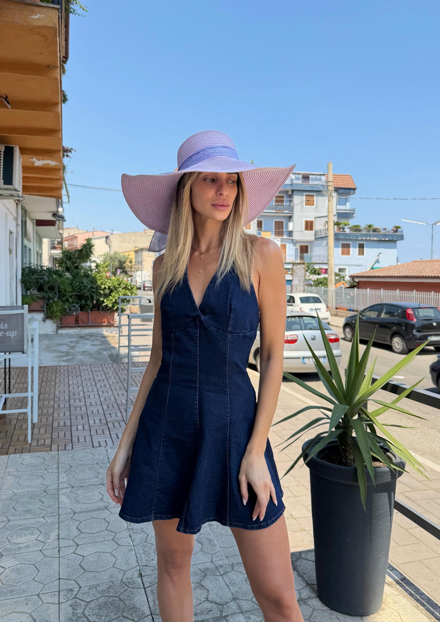 Mini Abito Bea in Jeans