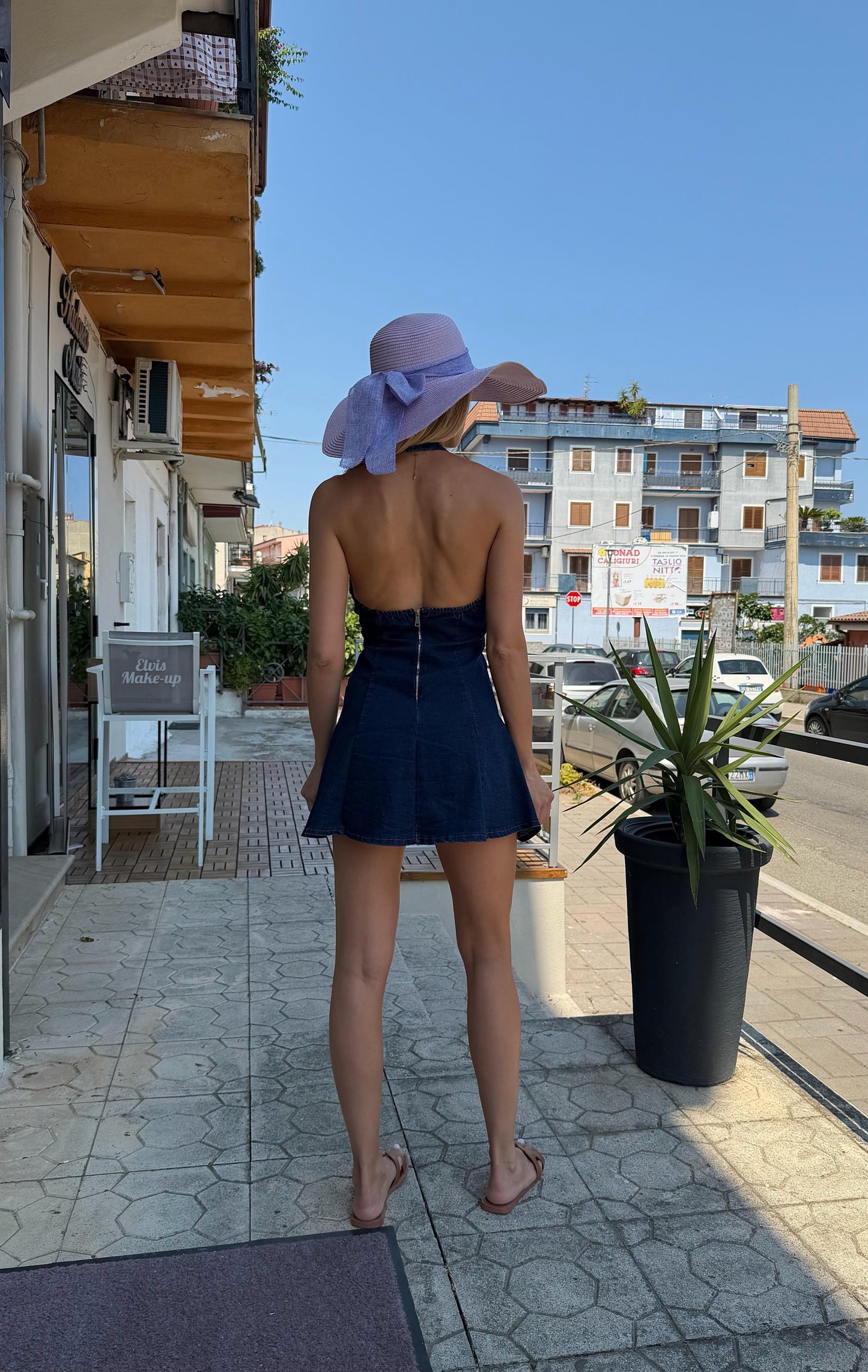 Mini Abito Bea in Jeans