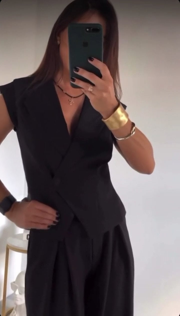 Coordinato Amėlie nero