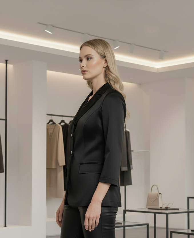 Blazer in Raso - Eten