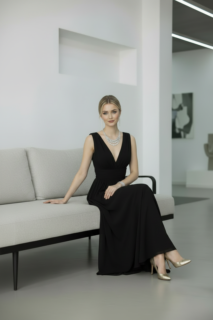 Abito Lungo Elegante Lizalú