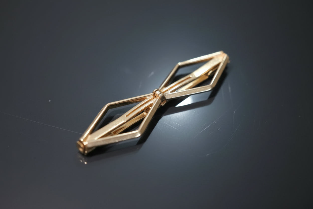 Fermaglio Geometrico Gold