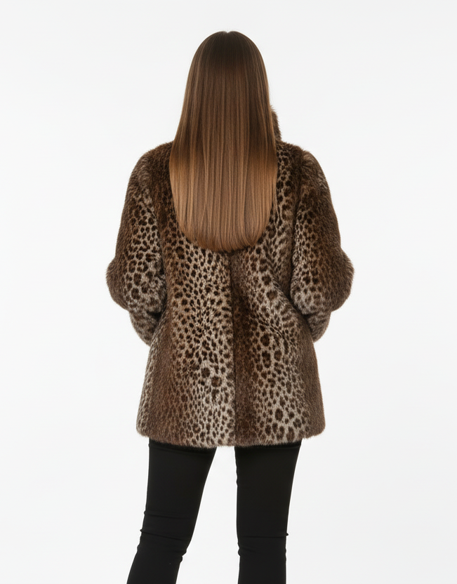 Ecopelliccia Leopard
