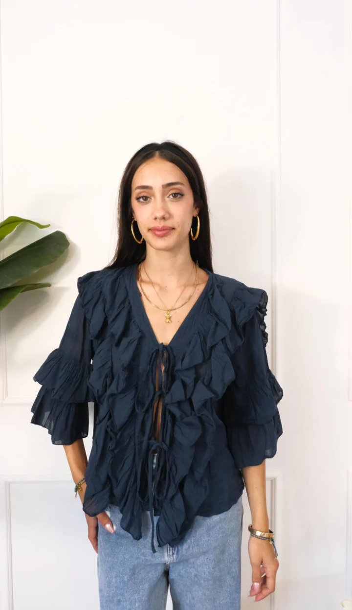 Camicia Eliza blu