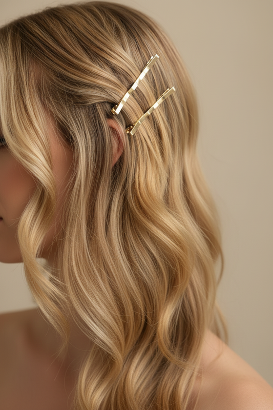 Set 2 Bobby Pin "Essential Gold"