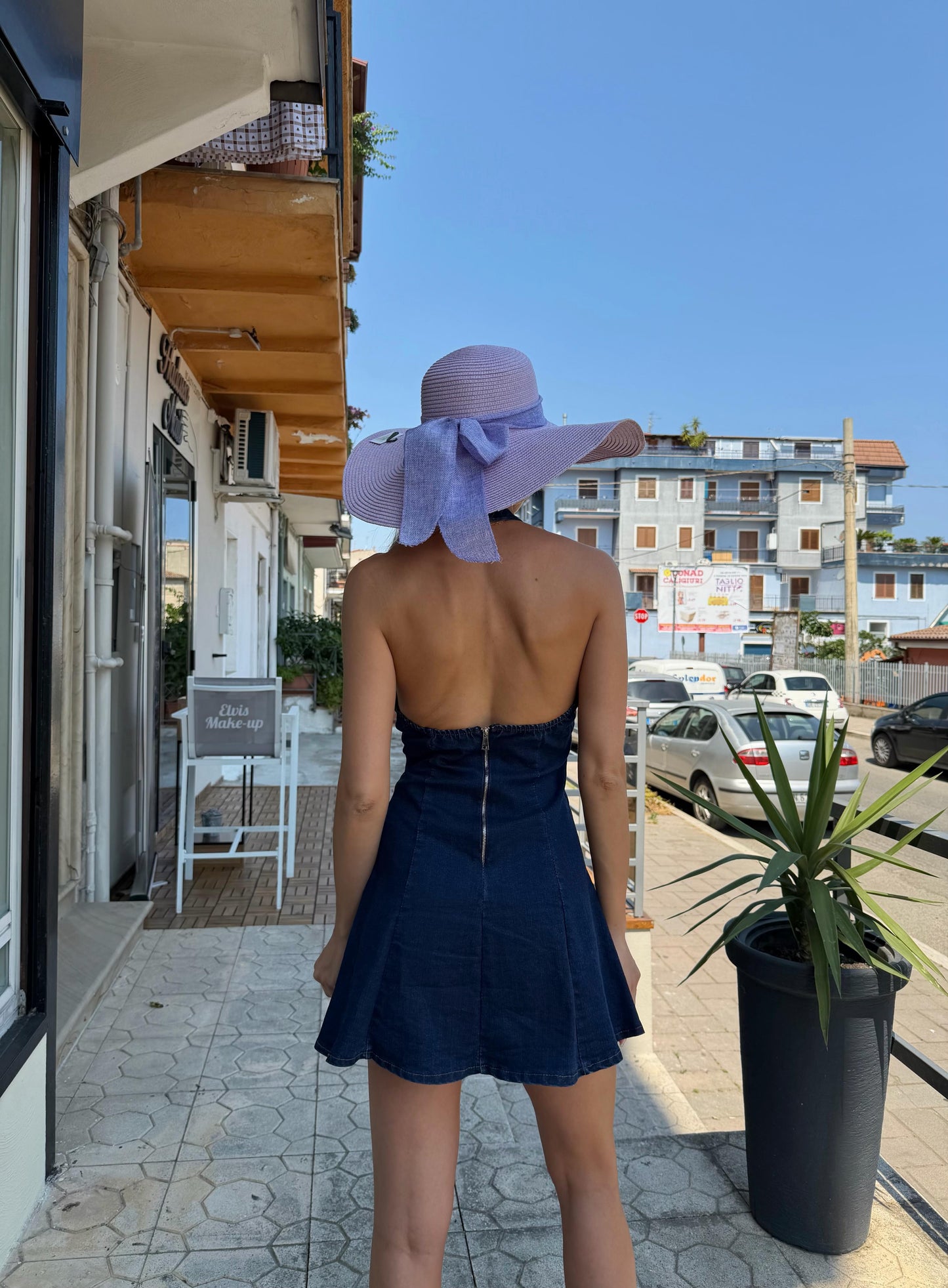 Mini Abito Bea in Jeans