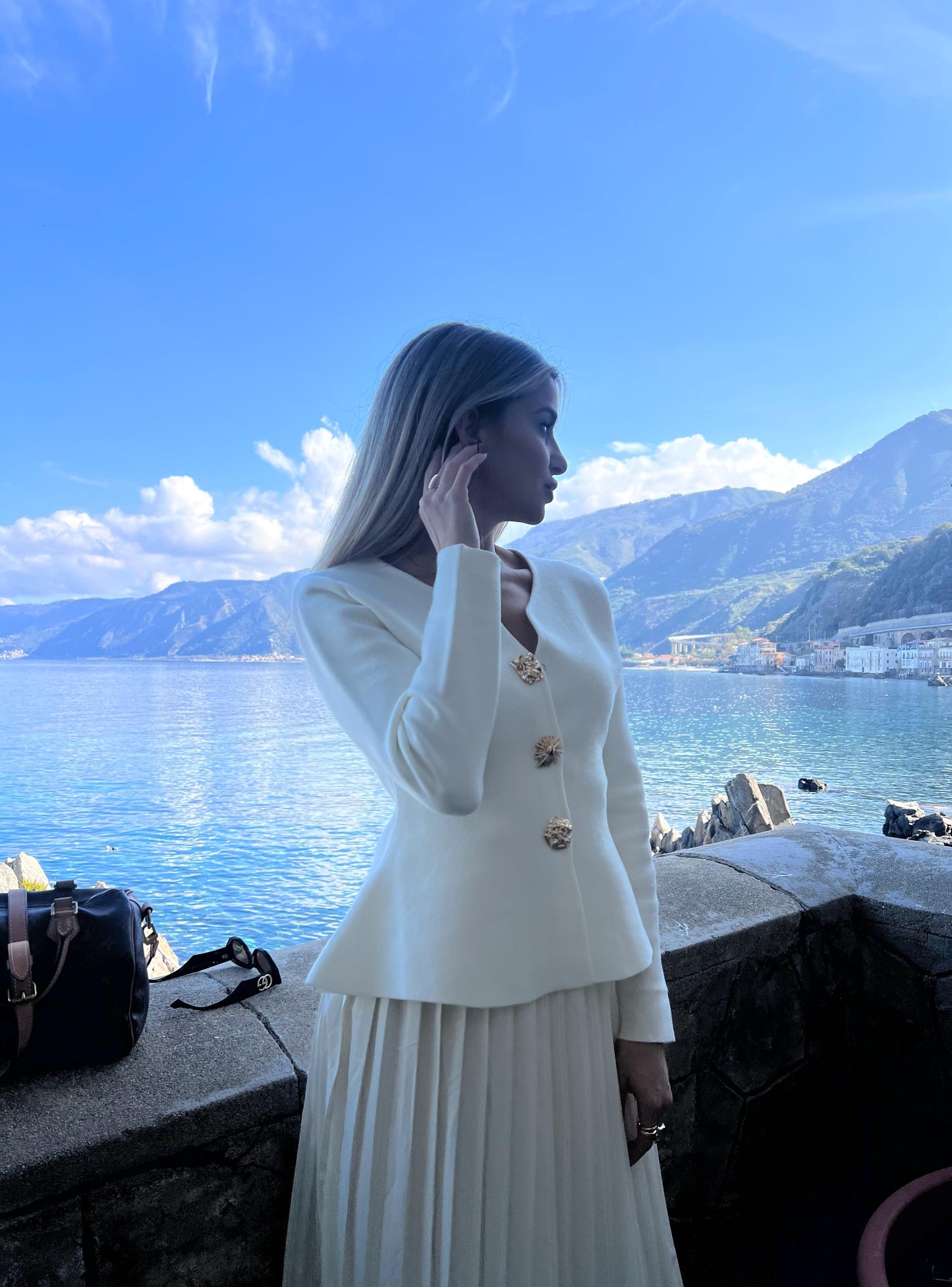 Completo Chianalea bianco/panna