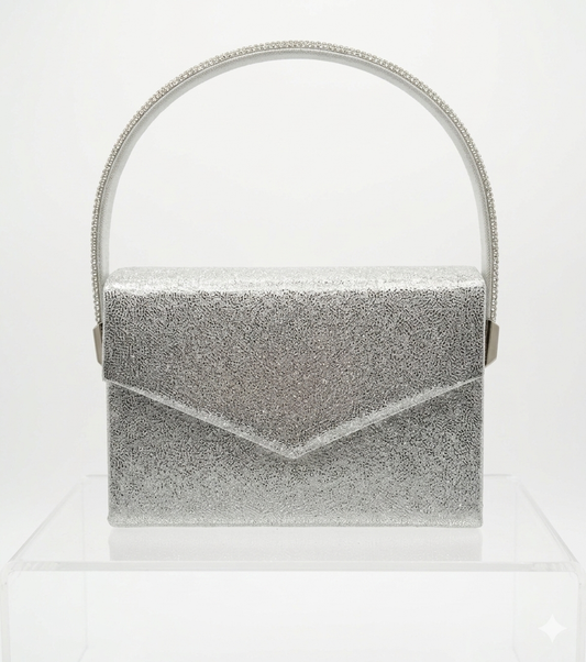 Pochette Cloe argento