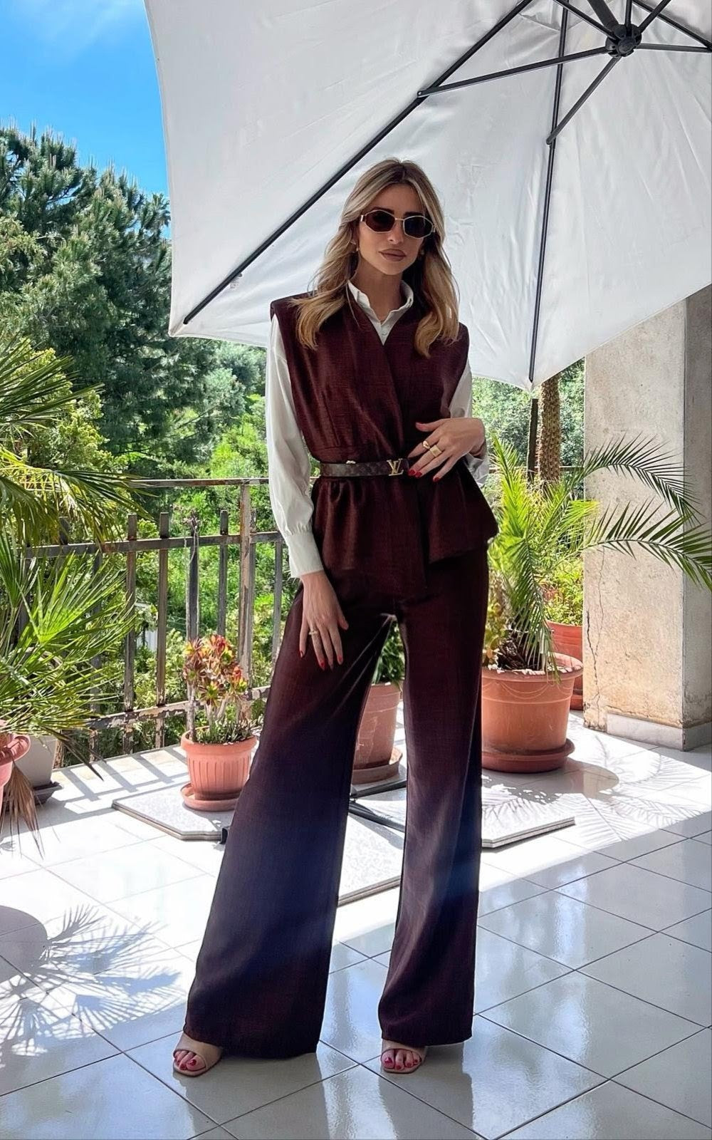 Coordinato Monique cioccolato