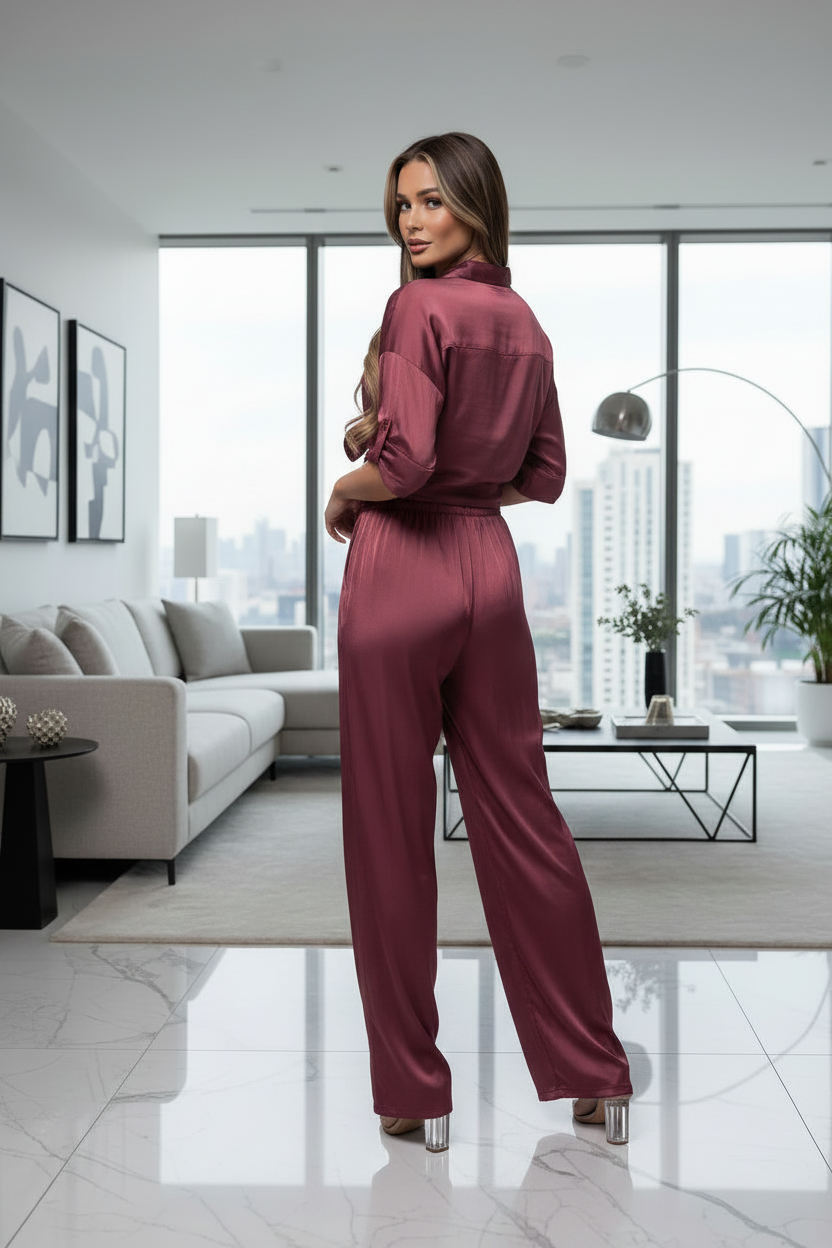 Coordinato Gaby bordeaux