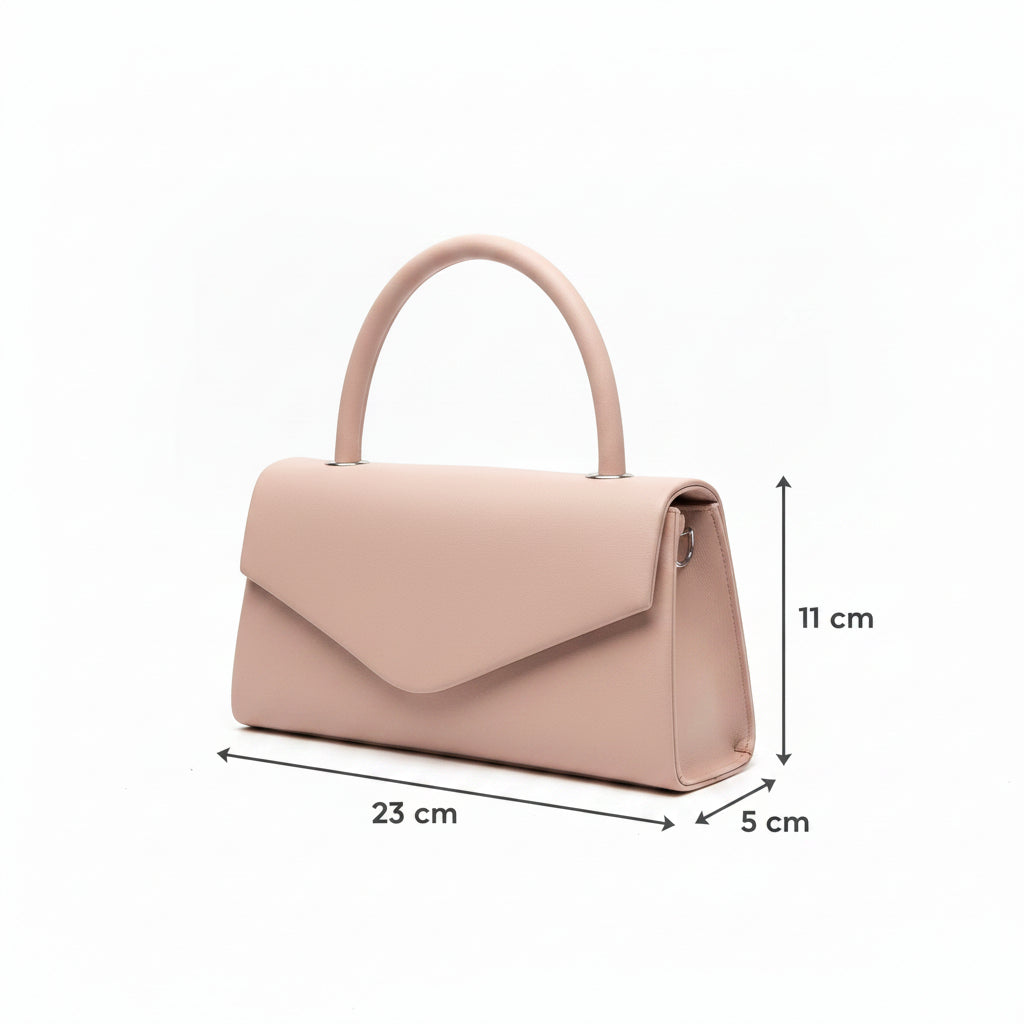 Pochette Larissa beige cipria