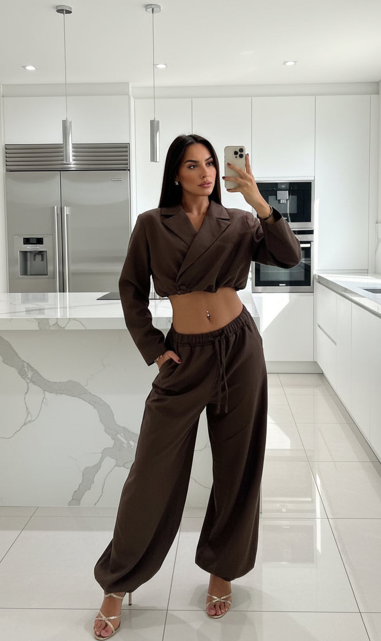 Completo " Cocao Chic"