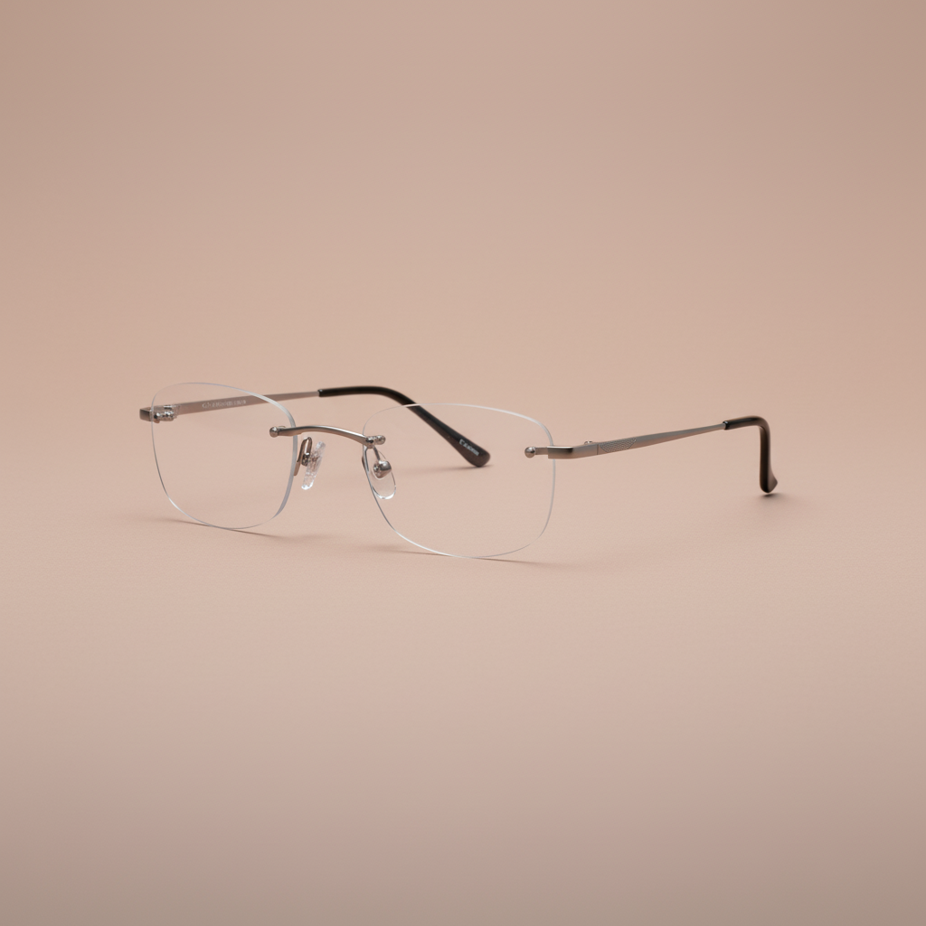 Occhiali da sole Rimless - Silver Essence