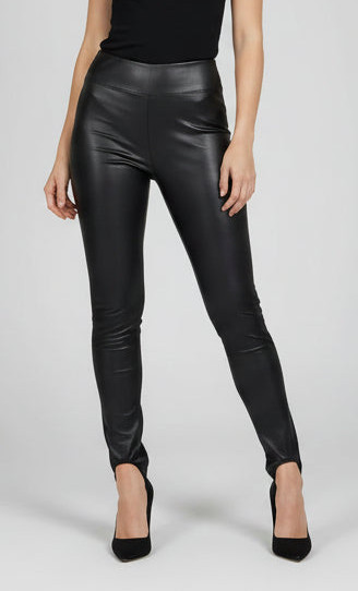 Leggings in ecopelle