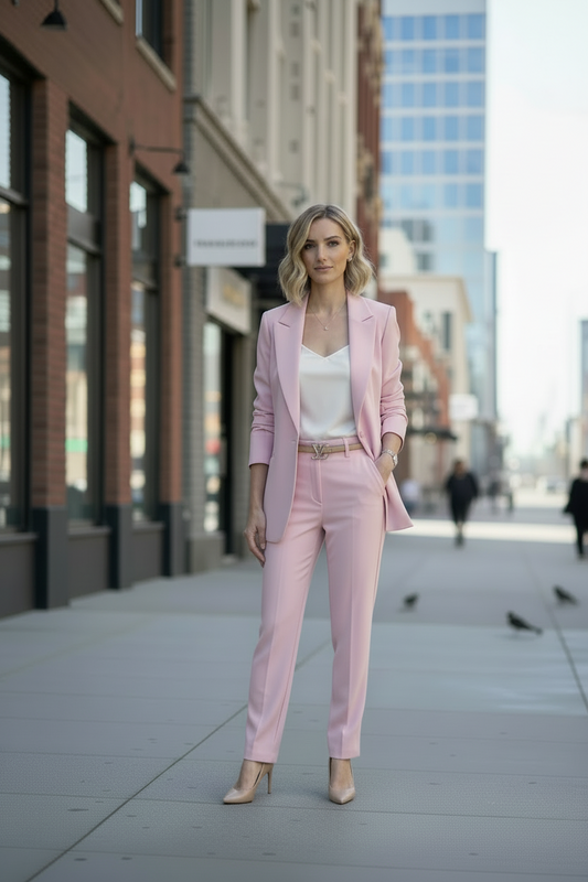 Tailleur Genna  Rosa