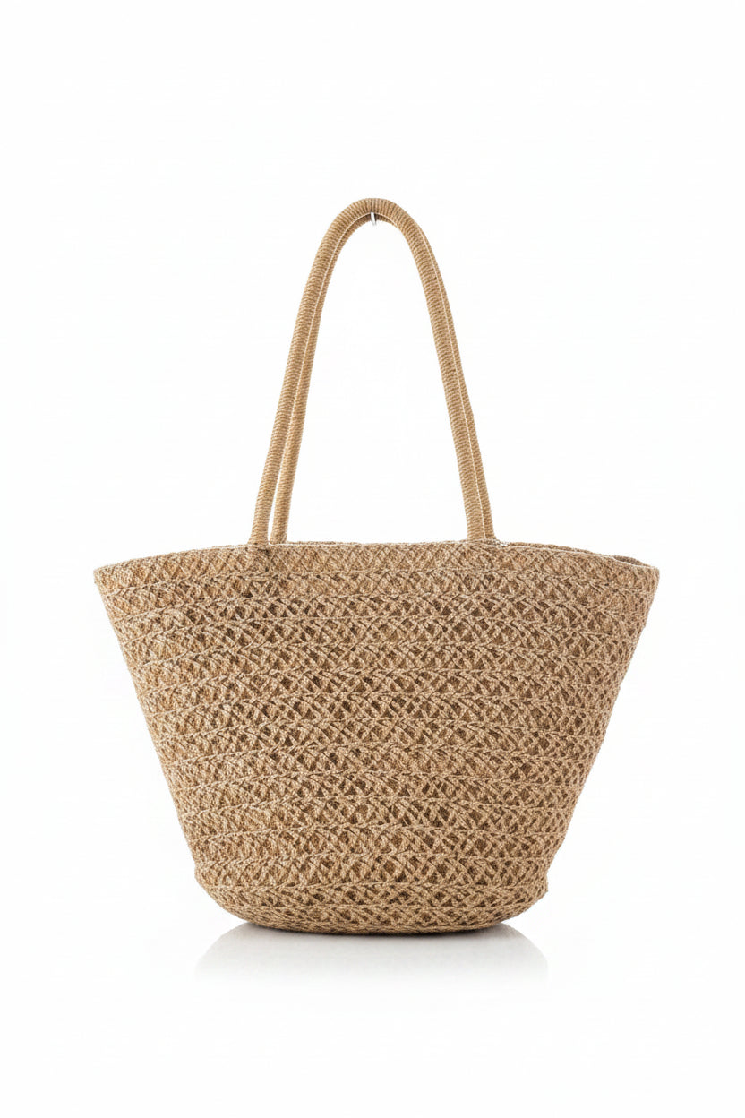 Borsa Colombo Straw Tote – Stile Naturale