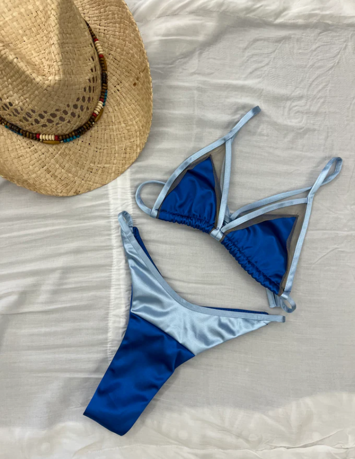Bikini Sole blu