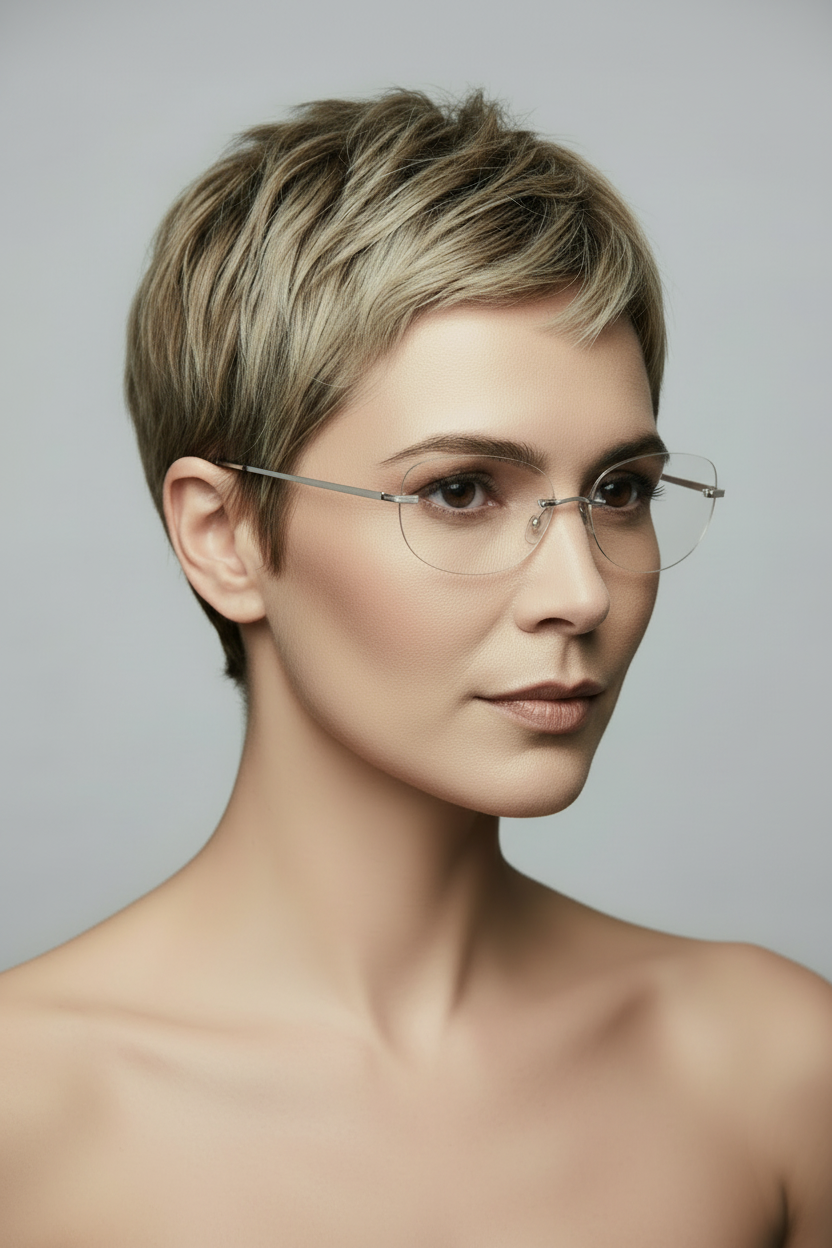 Occhiali da sole Rimless - Silver Essence