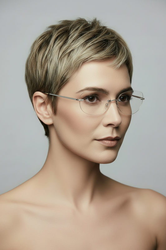 Occhiali da sole Rimless - Silver Essence