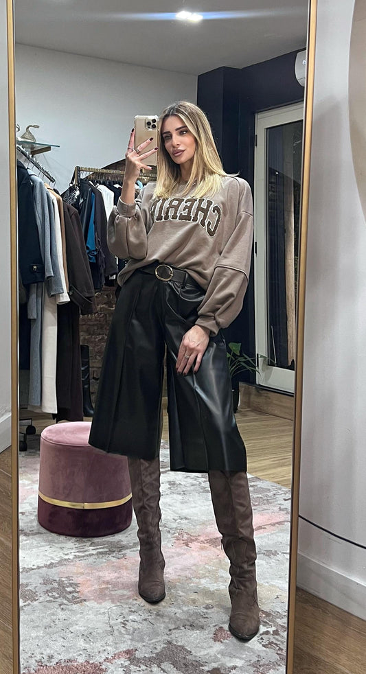 Felpa Oversize "Cherie"