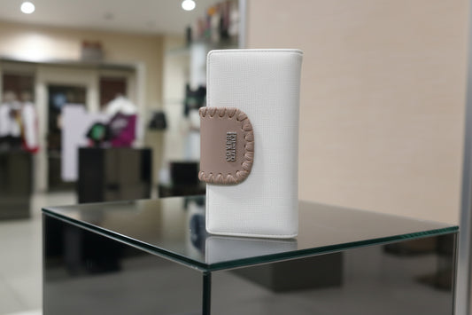 Portafoglio donna Coveri Panna/Fango