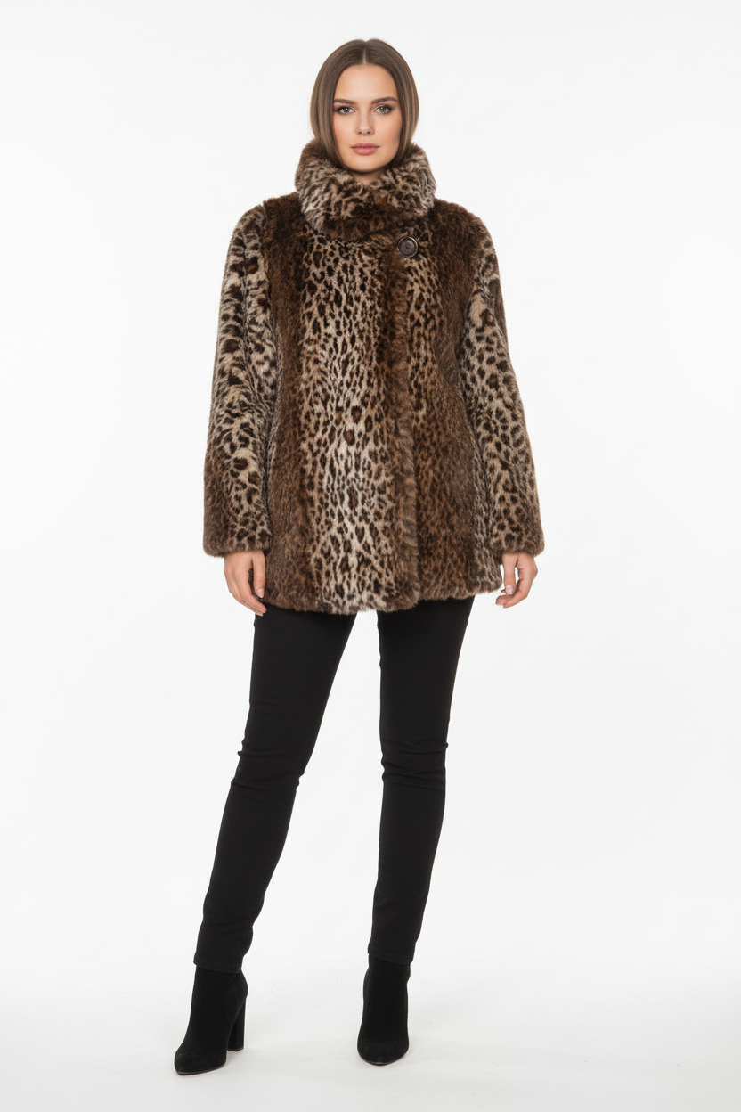 Ecopelliccia Leopard