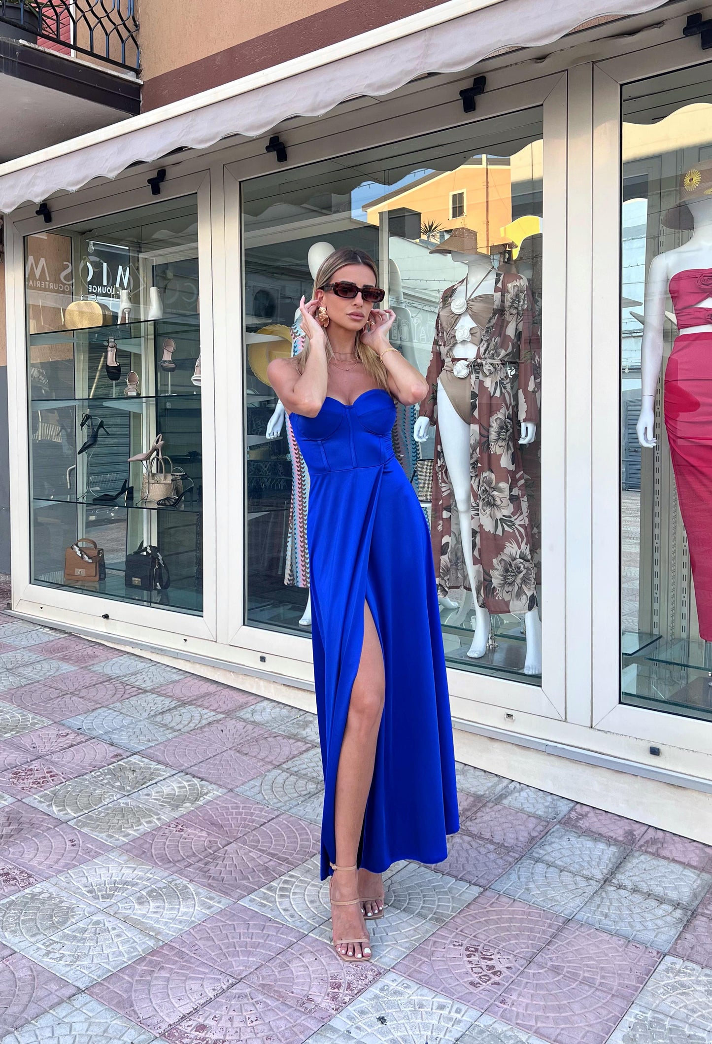 Abito Shal azzurro