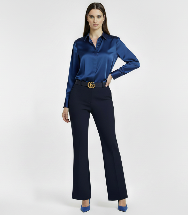 Pantalone Lisa Kott blu
