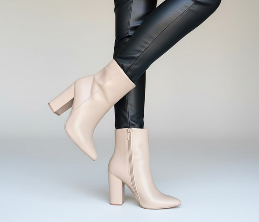 Stivali Vanity color nude